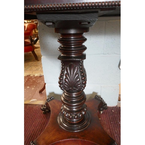 383 - Georgian rosewood tea table