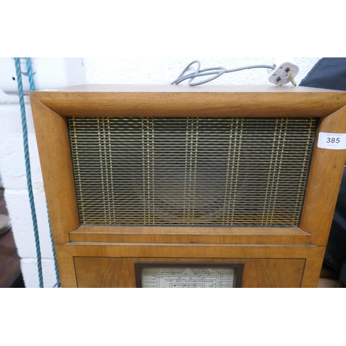 385 - Marconiphone valve radio 1936 in working order