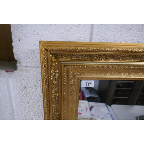 397 - Gilt framed mirror