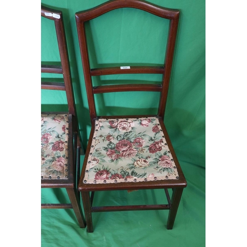 533 - Pair of antique chairs