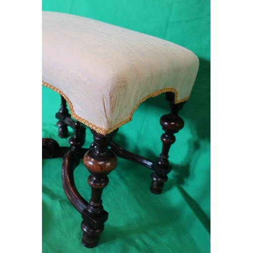 538 - Antique footstool