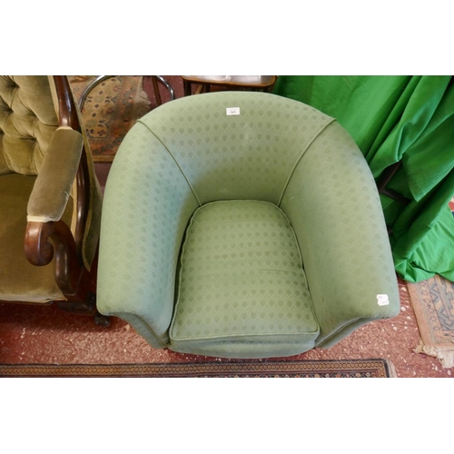 541 - Victorian tub chair