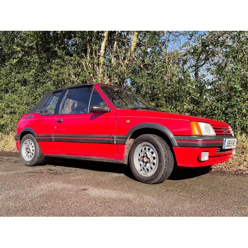 260 - Peugeot 205 Cti 1.6 convertible - Mot'd 83,000 miles This stunning low mileage car has been garaged ... 