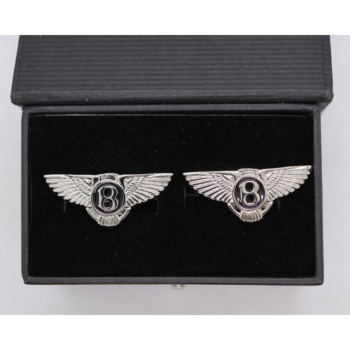 268 - 2 pairs of mint and boxed cufflinks by Manhattan Windsor Ltd - Rolls Royce and Bentley 