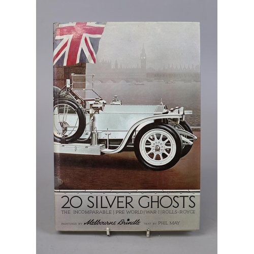 280 - 20 Silver Ghosts - The Rolls Royce Silver Ghost Bible featuring superbly detailed illustrations of p... 