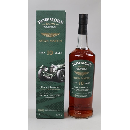 324 - Bowmore single malt Scotch Whisky aged 10 years - Aston Martin edition