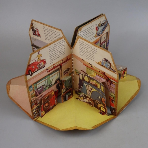 72 - Vintage 1950s garage rare pop up book