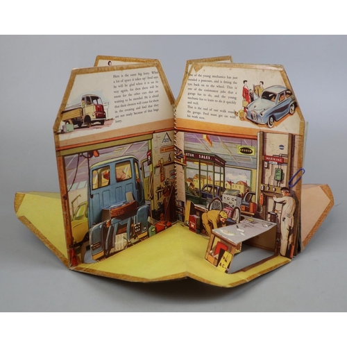 72 - Vintage 1950s garage rare pop up book