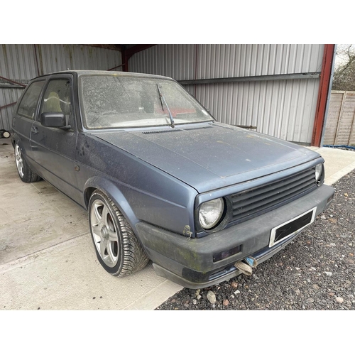 84 - 1987 D reg Golf Gti with 2.0 TSR engine - Barn find solid shell with minimal rust, spares or repairs... 