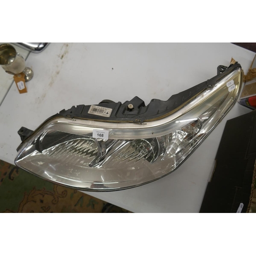 168 - Passenger side headlight from a Citroen