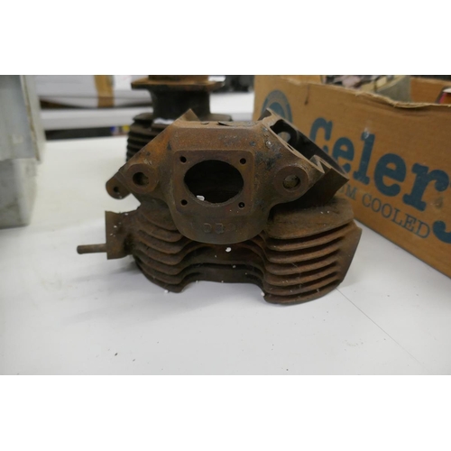 178 - BSA B31 cylinder and cylinder head