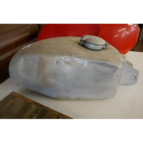 203 - Pair of motorcycle petrol tanks