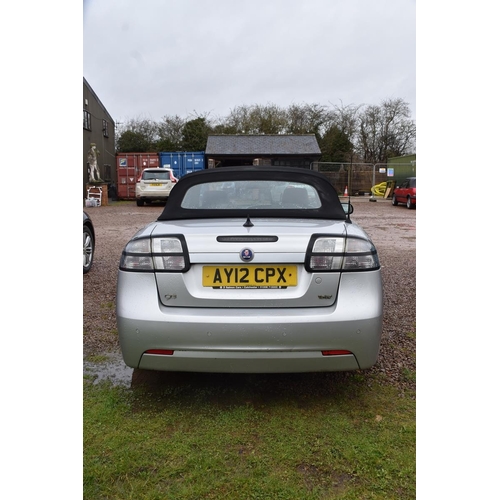 90 - 2012 Saab 9-3 Turbo convertible - Mot'd, 143k miles ready to drive