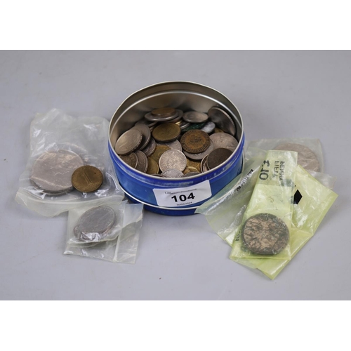104 - Collection of coins