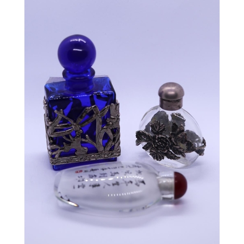 114 - 3 small perfume bottles