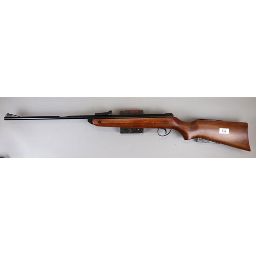 133 - BSA Meteor .177 Air rifle together with carrying case