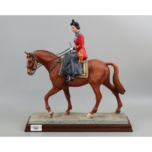 165 - Border Fine Arts Trooping the Colour 1952 - B1341 A/F - chip to ear