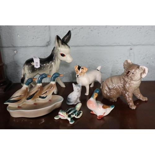 238 - Collection of ceramic animals to include Beswick