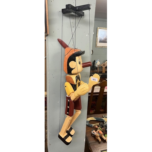 473 - Pinocchio puppet