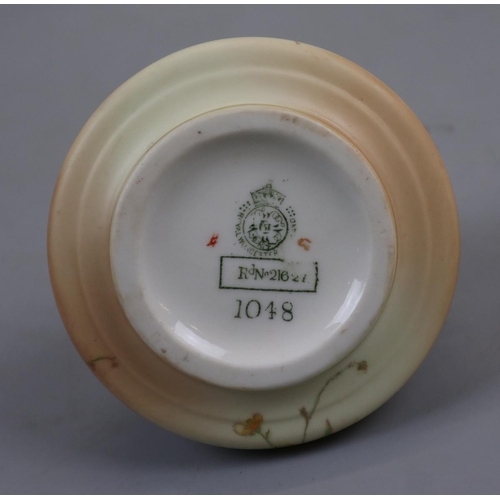 212 - Collection of early Royal Worcester Blush Ivory