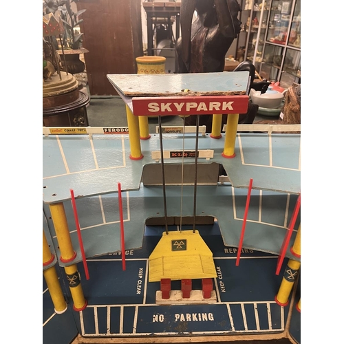 254 - Rare Corgi Skypark garage