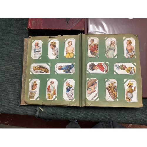 267 - 3 albums of cigarette cards