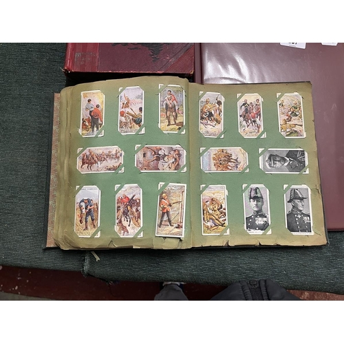 267 - 3 albums of cigarette cards