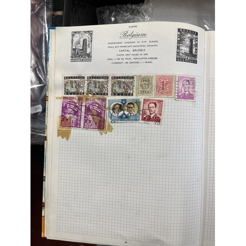 273 - Stamps - Populated stamp album