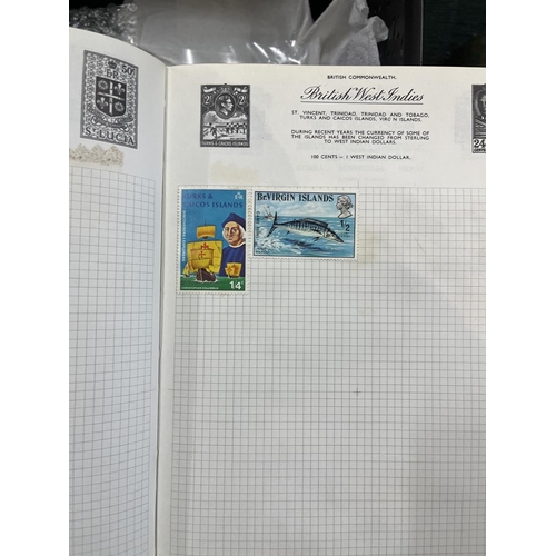 273 - Stamps - Populated stamp album