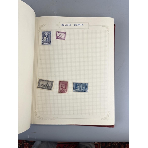 275 - Stamps - 2 well populated stamp albums