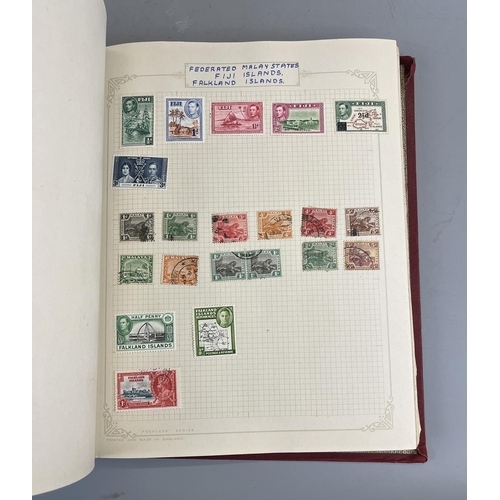 275 - Stamps - 2 well populated stamp albums