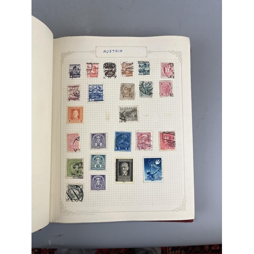 275 - Stamps - 2 well populated stamp albums