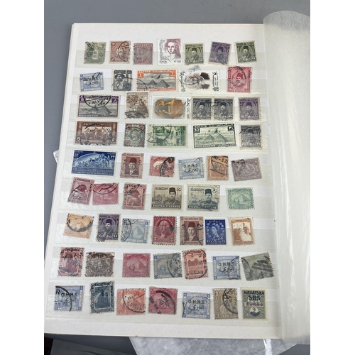 281 - Stamps - World on stock book pages (500+)