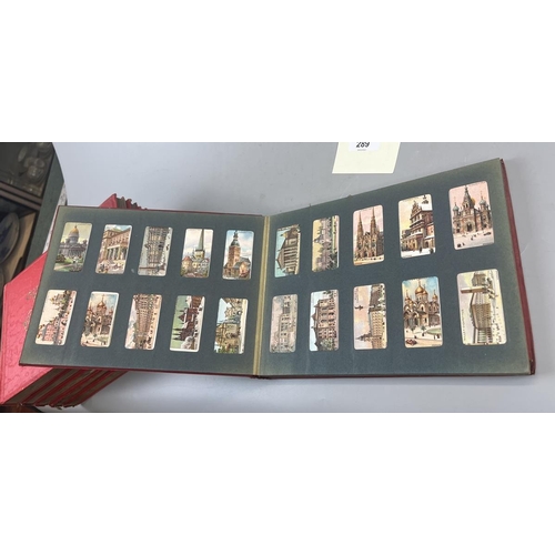 289 - 7 well populated Wills cigarette albums