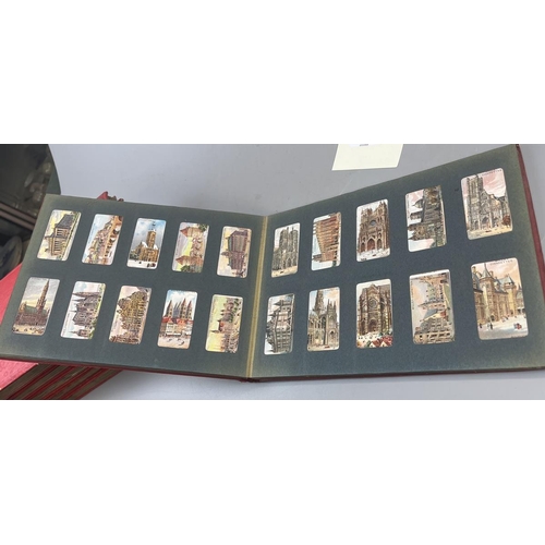 289 - 7 well populated Wills cigarette albums