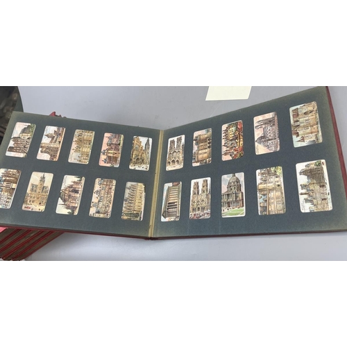 289 - 7 well populated Wills cigarette albums