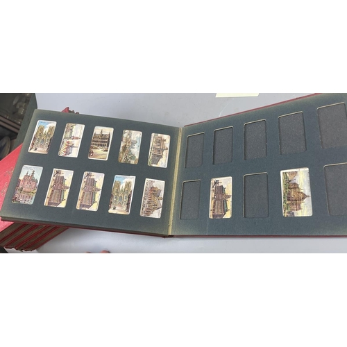 289 - 7 well populated Wills cigarette albums