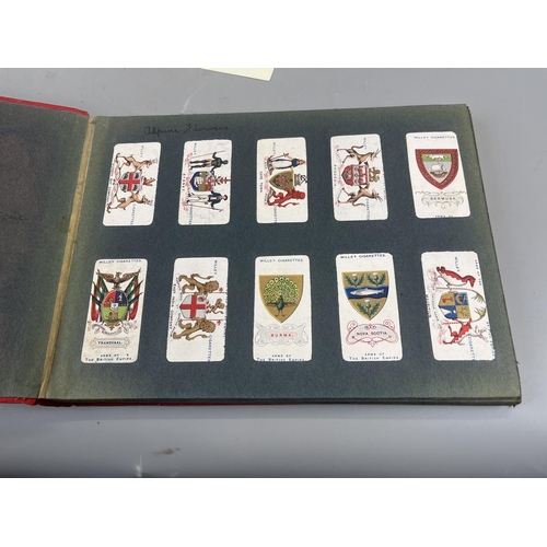 289 - 7 well populated Wills cigarette albums