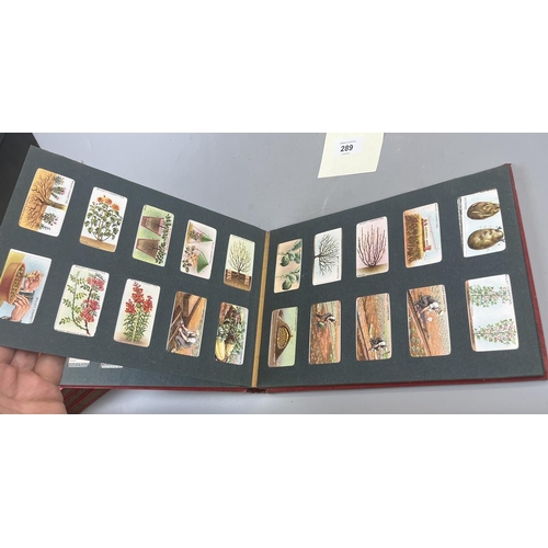 289 - 7 well populated Wills cigarette albums