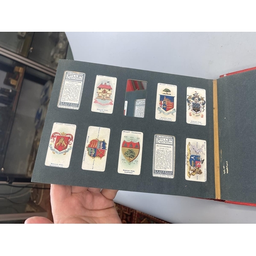 289 - 7 well populated Wills cigarette albums