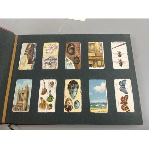 289 - 7 well populated Wills cigarette albums