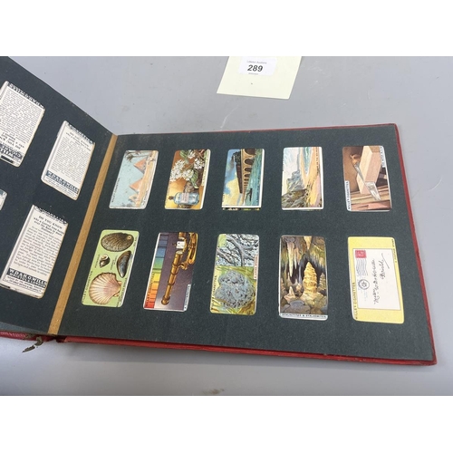 289 - 7 well populated Wills cigarette albums