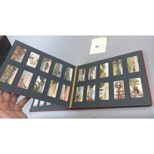 289 - 7 well populated Wills cigarette albums