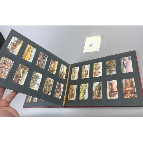 289 - 7 well populated Wills cigarette albums