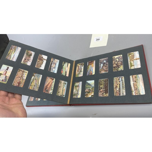 289 - 7 well populated Wills cigarette albums