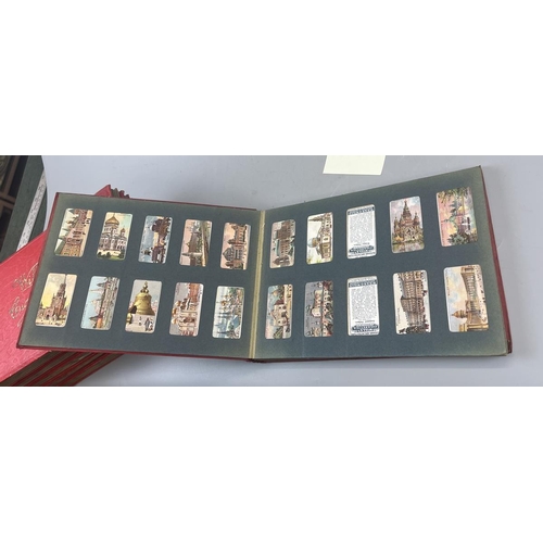 289 - 7 well populated Wills cigarette albums