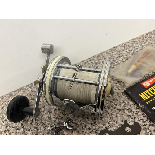 408 - Garcia Mitchell 624 multiplier early 1970s fishing reel etc