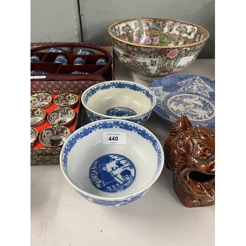 440 - Collection of Oriental ceramics