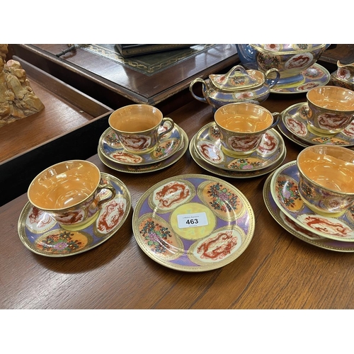 463 - Antique Japanese tea service