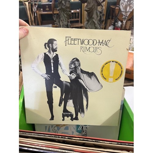 501 - Collection of LPs to include Fleetwood Mac, Rod Stewart, etc.